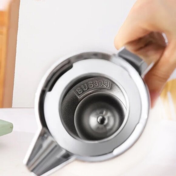 SOGA 1.2L Black Stainless Steel Insulated Vacuum Flask – Hot & Cold Beverage Bot - Picture 9 of 11